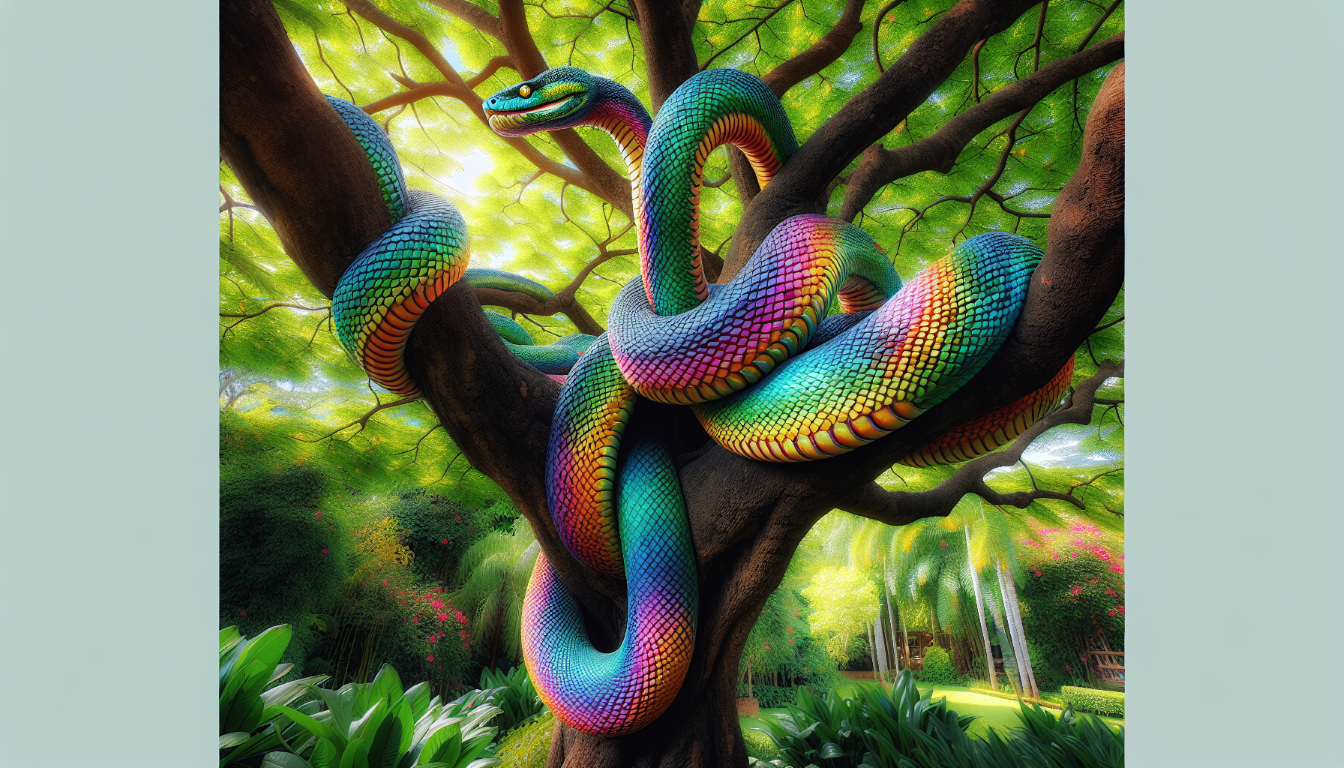 Serpent in Garden