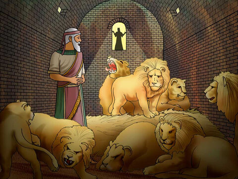 Daniel in the lion's den